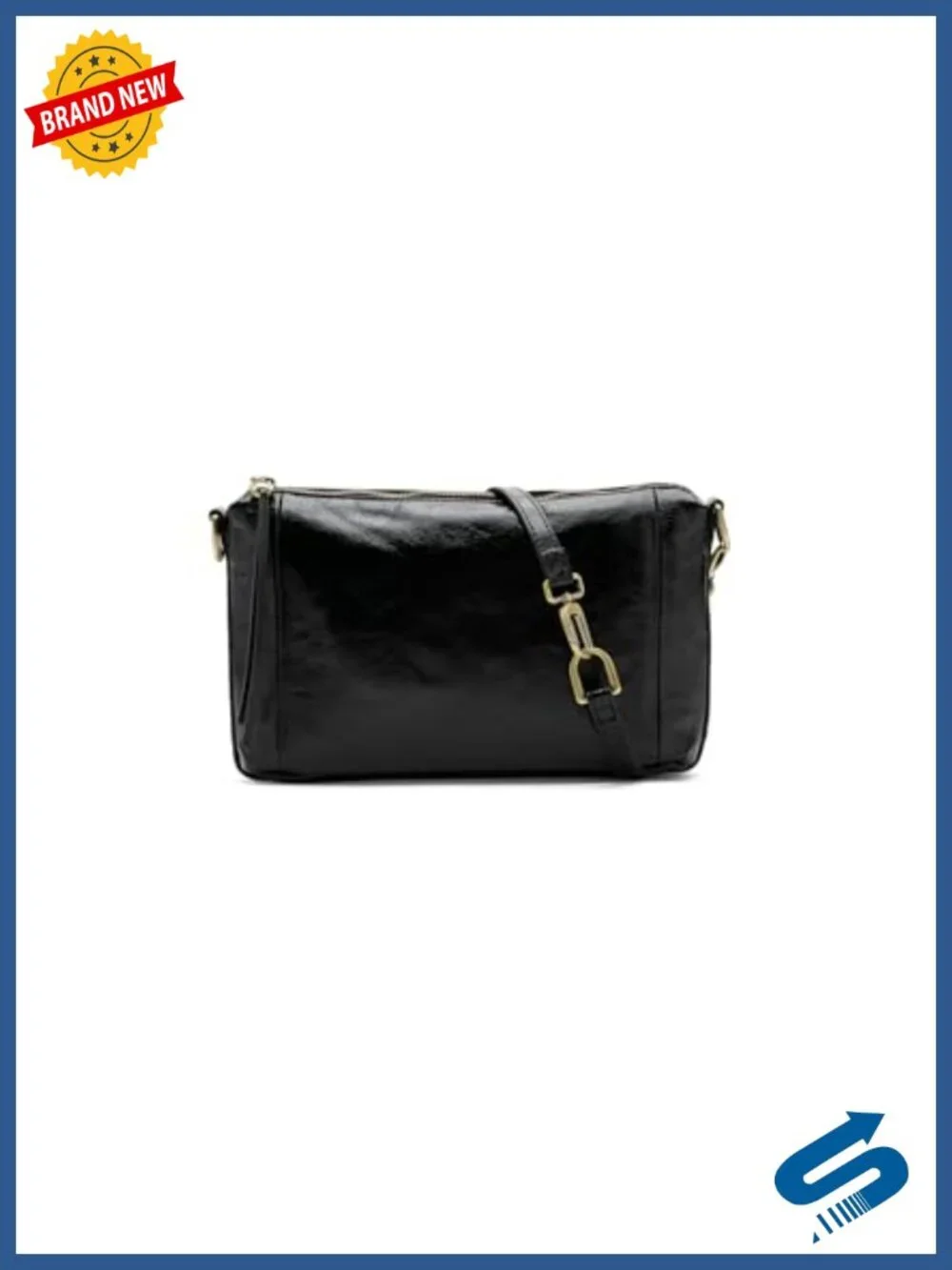 HOBO Darcy Carryall Leather Crossbody Purse Bag